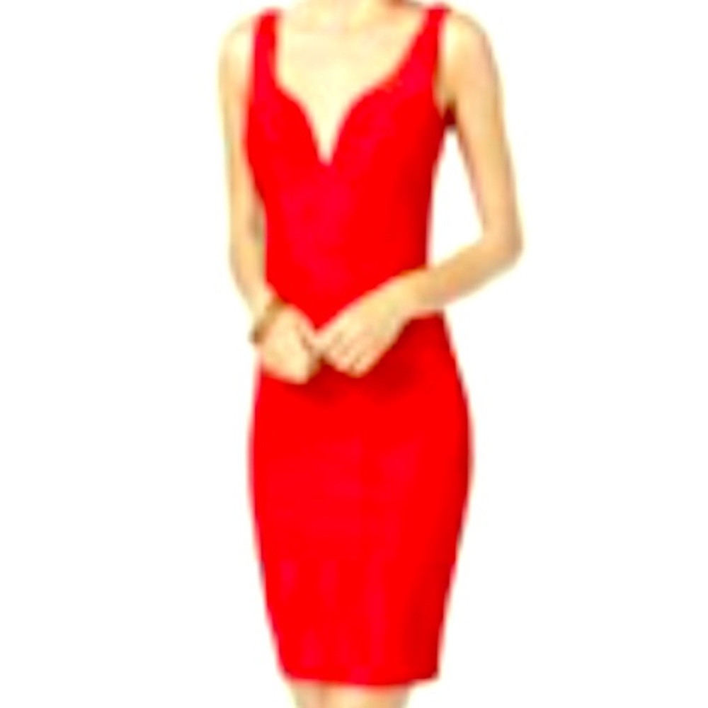 Ruffled back dress